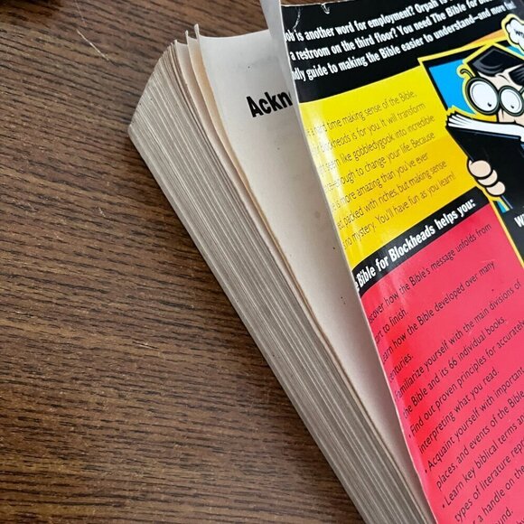 The Bible for Blockheads by Douglas Connelly Book Bible Religion - Picture 4 of 4